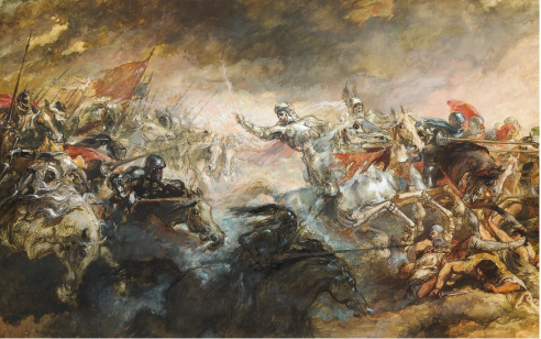 Greek Style Oil Painting